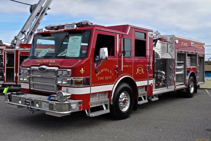 Cars #76. Fire Department - Auto, Fire engine, Special equipment, Transport, Firefighting equipment, Car, Longpost