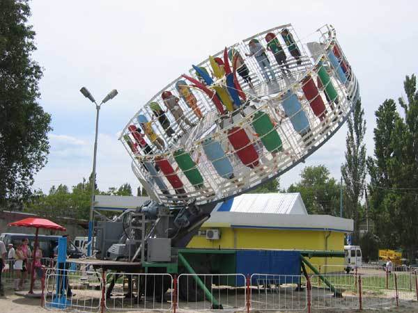 Attractions in the USSR / CIS: Surprise, Centrifuge - My, the USSR, Childhood, Retro, Attraction, The park, Nostalgia, Amusement park, Childhood of the 90s, , 80-е, Entertainment, Video, Longpost