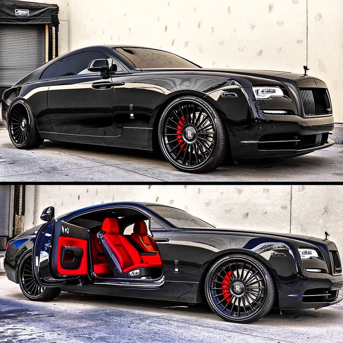 Red and black - Rolls, Rolls-royce