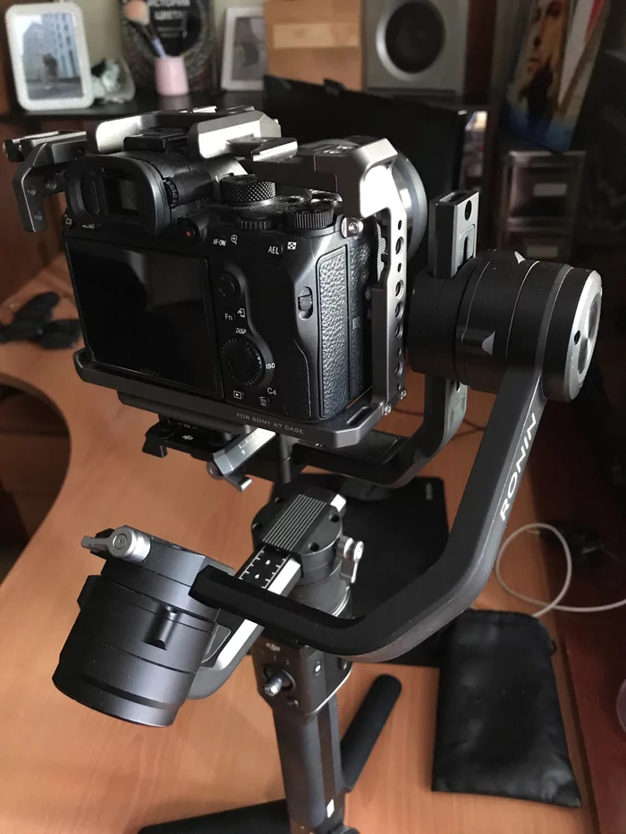 The DJI Ronin S is possessed by demons - My, Dji, Steadicam, Gimbarr, videographer, Clip