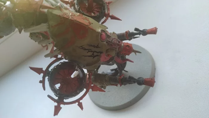 Foetid bloat-drone - My, Warhammer 40k, Wh miniatures, Wh painting, Death guard, Painting miniatures, Longpost