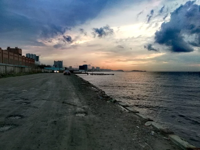 Vladivostok. Summer 2019 - Vladivostok, The photo, Mobile photography, My, Filmed on a mobile phone, Sea