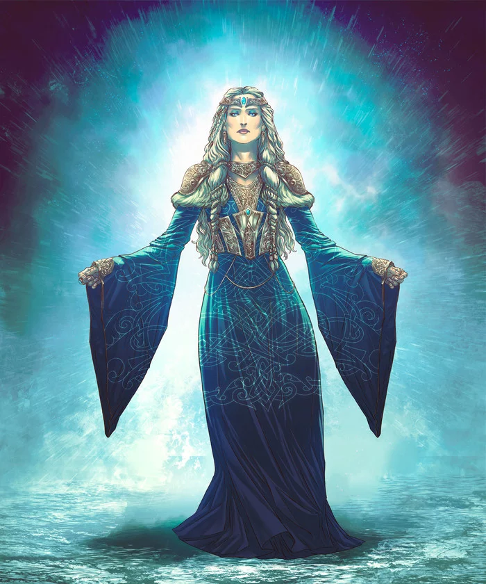 Frigga - goddess of the hearth - My, Scandinavia, Mythology, Story, Longpost