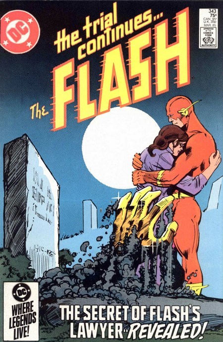 Let's dive into the comics: The Flash #334-343 - The Trial of the Scarlet Swift - - My, Superheroes, The flash, DC, Dc comics, Comics-Canon, Longpost