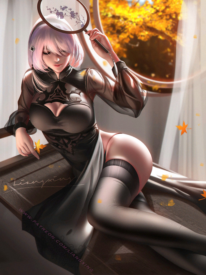 Yorha 2B Nier Automata, Yorha unit no 2 type B, , , Liang Xing