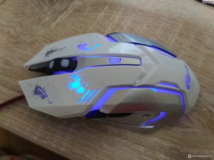 RGB mouse lighting on Arduino - My, Arduino, PC mouse, Rgb, Backlight, Video, Longpost