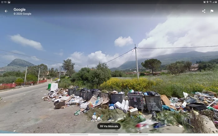 Virtual trip to Sicily in goglemaps - Italy, Ecology, Google maps, Longpost