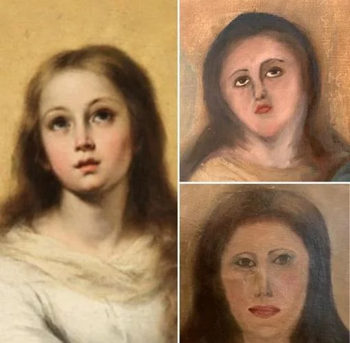 I don't see the difference - Painting, Collector, Spain, Rukozhop, Restoration, Painting, Art