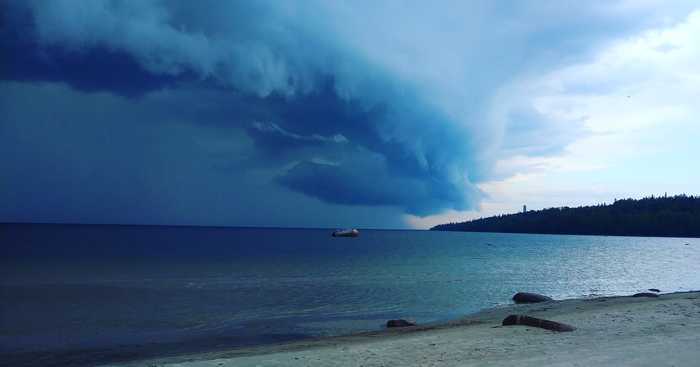 Перед грозой. Финский залив