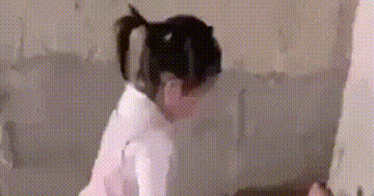 Someone really wants scrambled eggs - Girl, Hen, Eggs, Humor, GIF