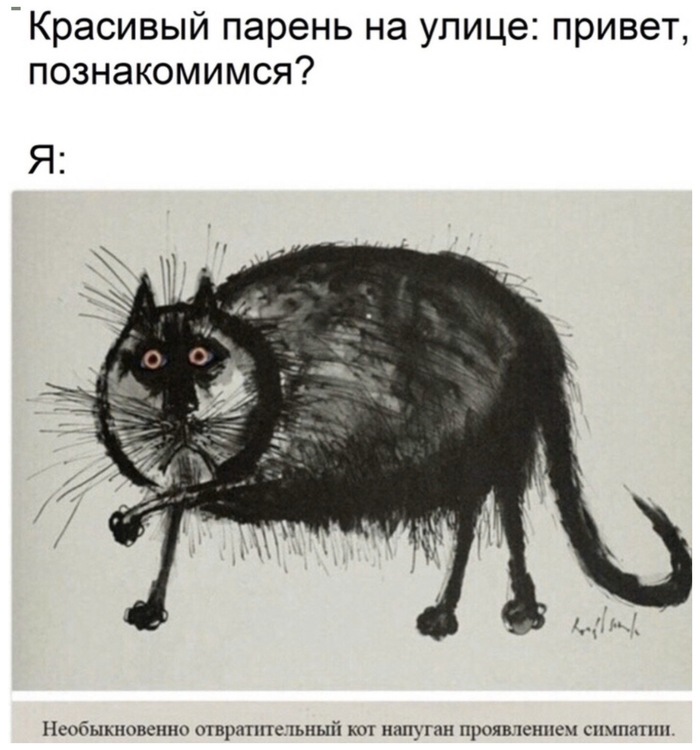 Очень жизненный кот