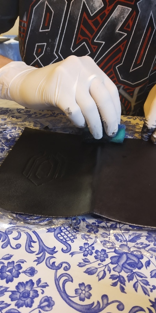 Making a passport cover for Cerberus from Mass Effect. Part 1 - My, Longpost, Mass effect, Needlework with process, Cover, Cerberus, Leather products, Arthiz