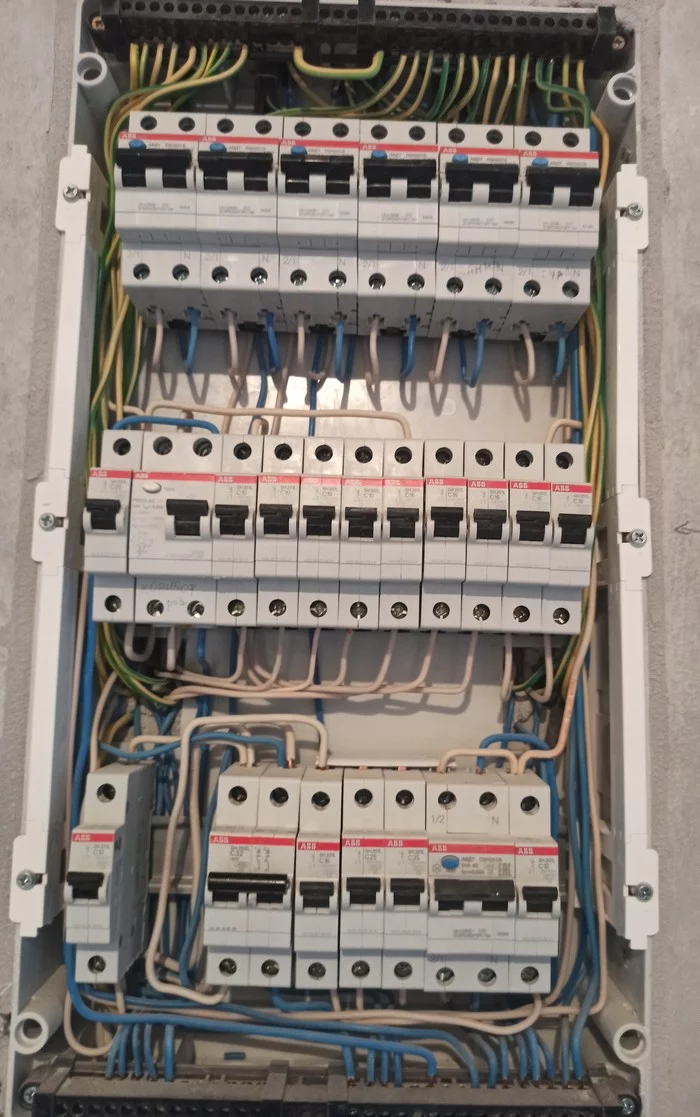 Reworking the electrical panel - My, Electrician, Shield, Need help with repair, Longpost