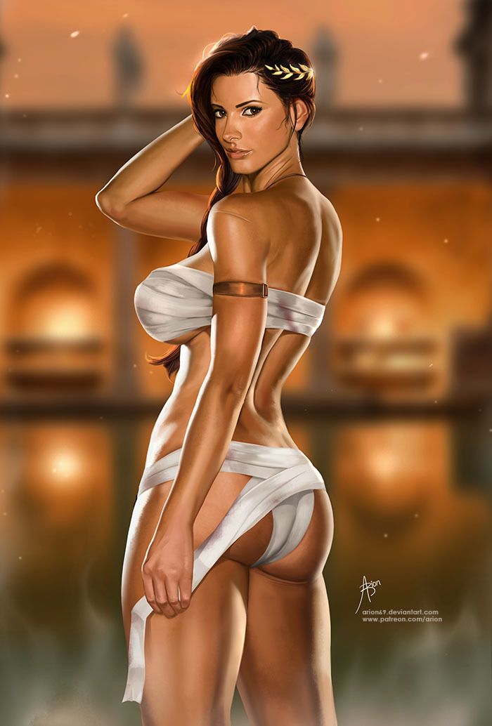 Kassandra - NSFW, Arion69, Assassins creed, Assassins creed odyssey, Games, Art, Erotic