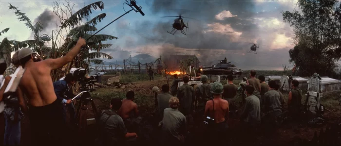 On the set of Apocalypse Now, 1979 - Movies, Filming, Apocalypse Now, The photo, Process, Longpost