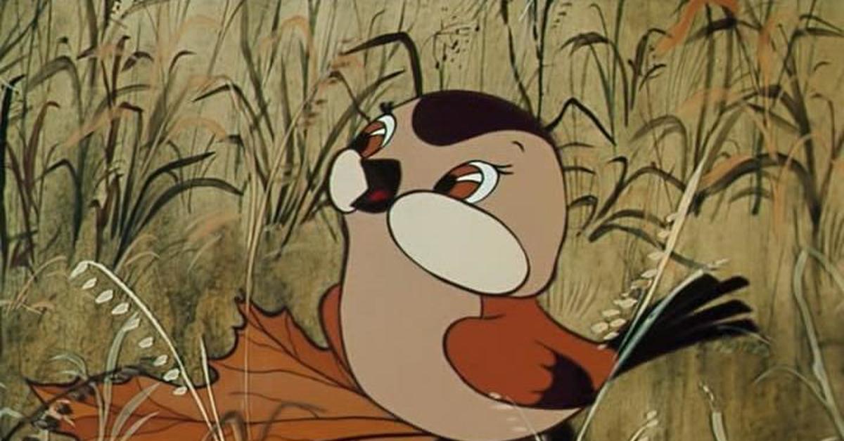 Про сусликов и горох. Раз горох два горох (1981). Птицы из советских мультфильмов.