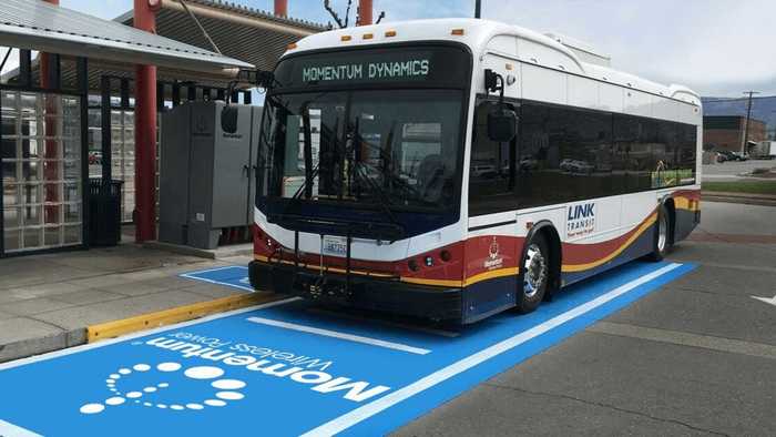 Link Transit receives 10 wireless, plug-in electric buses - Electric car BYD, Electric buses, Electric Bus, Electric bus, Electric car