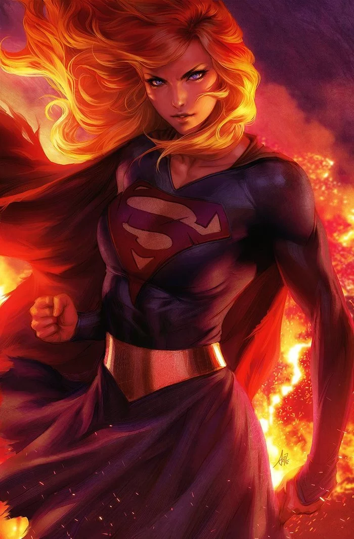Supergirl - Drawing, DC, Supergirl, Art, Artgerm, Dc comics