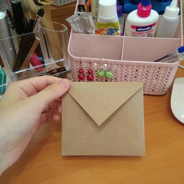 How to make a craft envelope with your own hands - My, Envelope, Useful, Video lessons, With your own hands, Video, Longpost