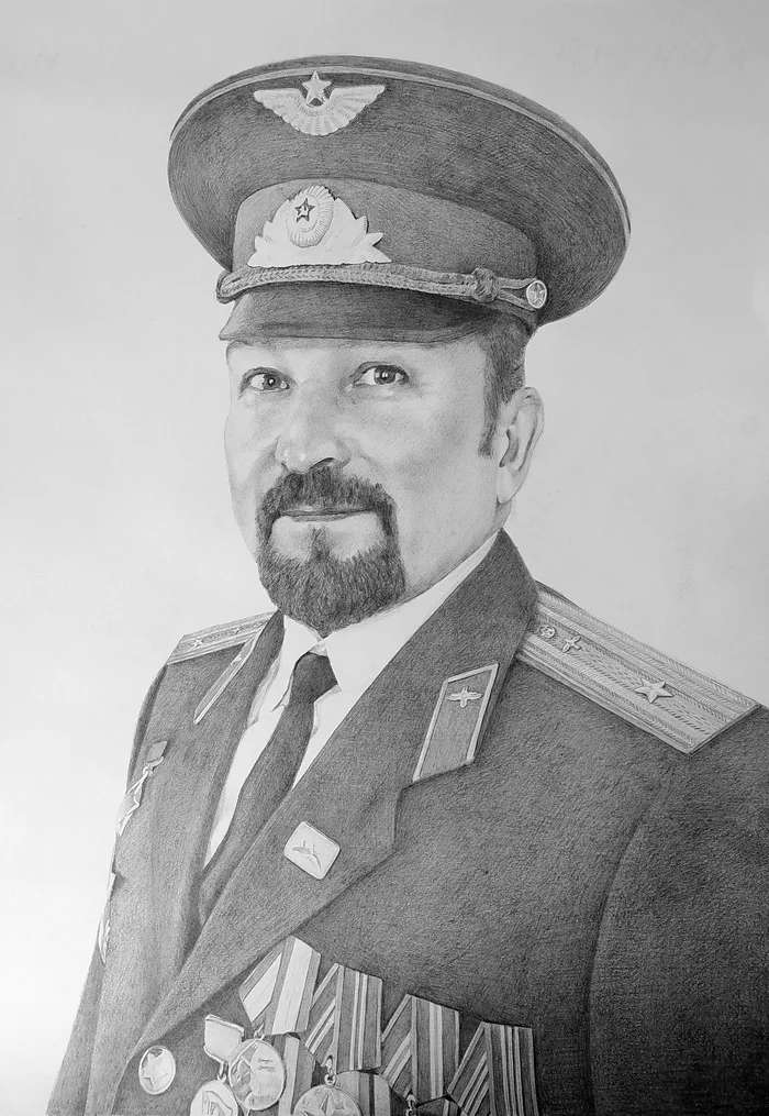 Officer - My, Portrait, Pencil, Officers