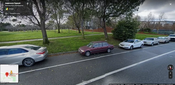 Six-door car in the USA - Google, Google maps, Auto, Screenshot