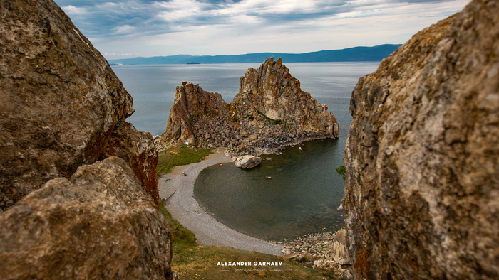 Cкала Шаманка, остров Ольхон, озеро Байкал