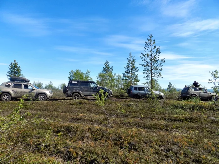 Let's get home! The swamping swamp... Part 2. Patriot Niva and Duster, PerekatiKolsky 4x4 Murmansk - My, Kola Peninsula, Auto, Adventures, Travels, 4x4, Jeep, Road, Murmansk, Video, Longpost