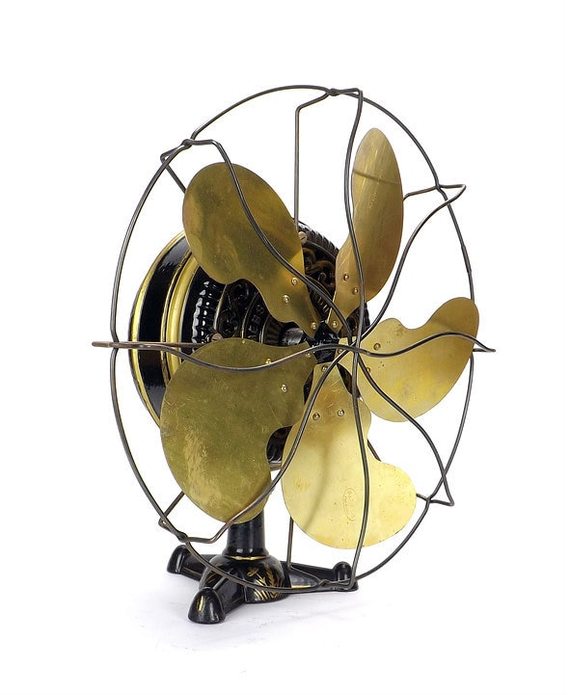 How to cool off in style 122 years ago - Fan, Cooling, Retro, Heat, The photo, Restoration, 1898, Appliances, Longpost