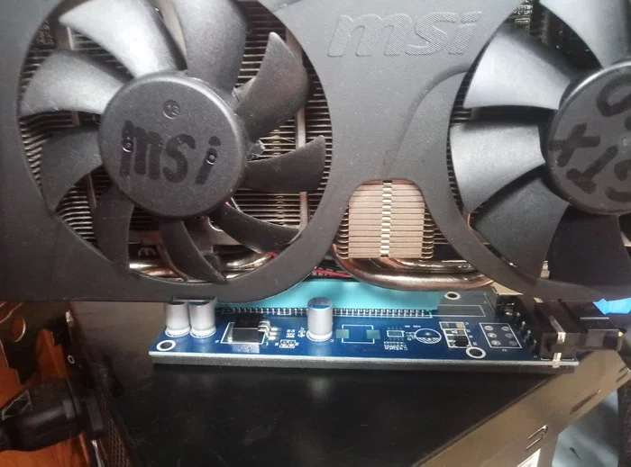 Help me find out what the problem is, I connected the video card via a riser... - Artifact, Help, Video