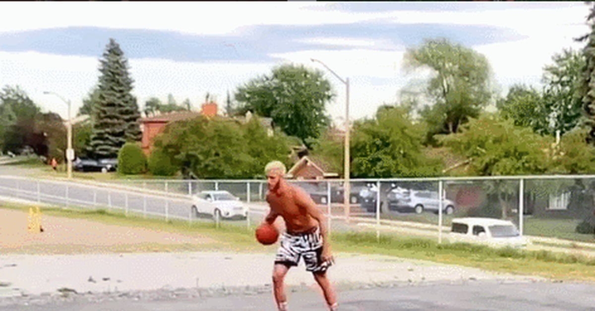 This is very cool! - Sport, Basketball, Jordan Kilganon, Dunk, GIF, Men