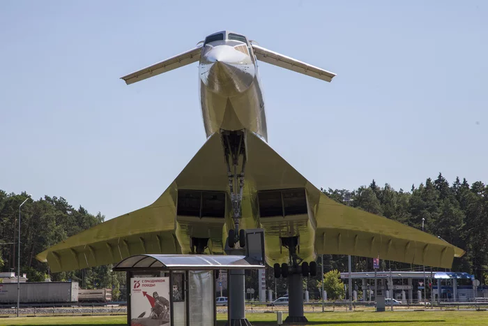 TU-144 - My, Tu-144, Airplane, Wings, Within Zhukovsky