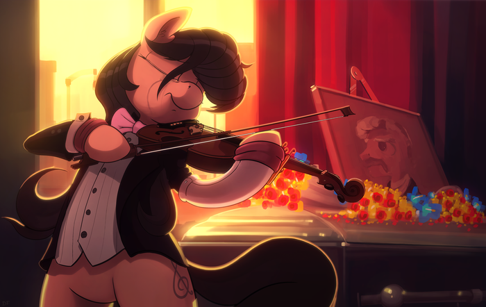  My Little Pony, Octavia Melody, MLP Sad, Dimfann