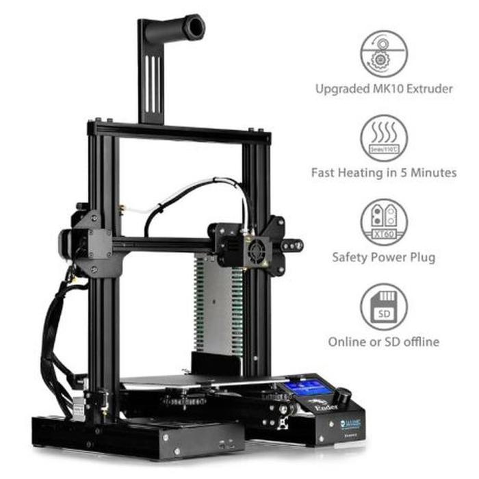 Review of Creality Ender-3 2020 - My, 3D, Seal, 3D печать, CNC, Longpost, Creality