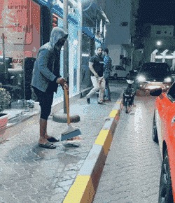 Не шутите с Чистомэном Мусор, Свинья, Качок, Чистомэн, Уроки жизни, Гифка, Постановка