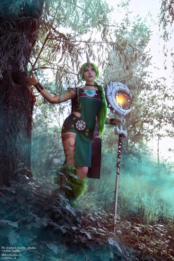 League of legends - Dryad Soraka - My, Cosplay, Russian cosplay, Soraka, League of legends, Soraka, Riot games, Games, Longpost