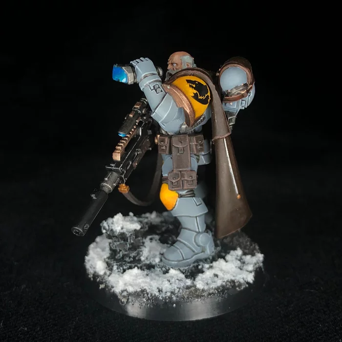 Space Wolves Eliminators ready for action - Моё, Wh miniatures, Warhammer 40k, Primaris Space Marines, Space wolves, Хобби, Миниатюра, Loyal Space marines, Длиннопост