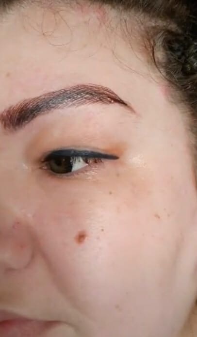 Eyebrows on Ali - Brows, Cosmetics, Longpost