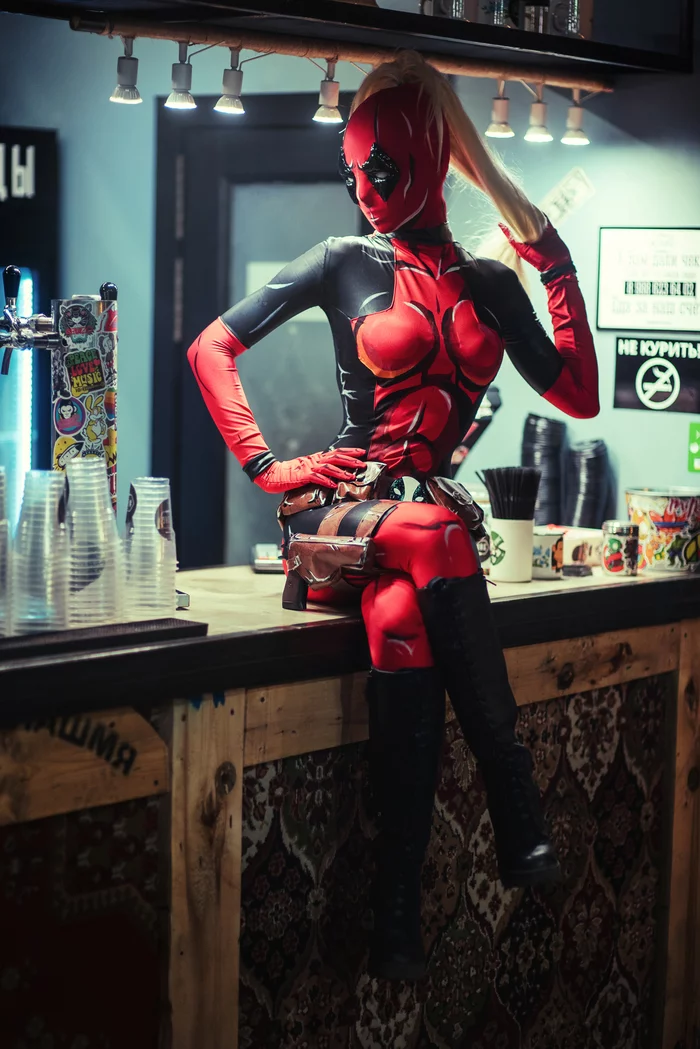 Lady Deadpool - My, Deadpool, Cosplay, Comics, Russian cosplay, Longpost