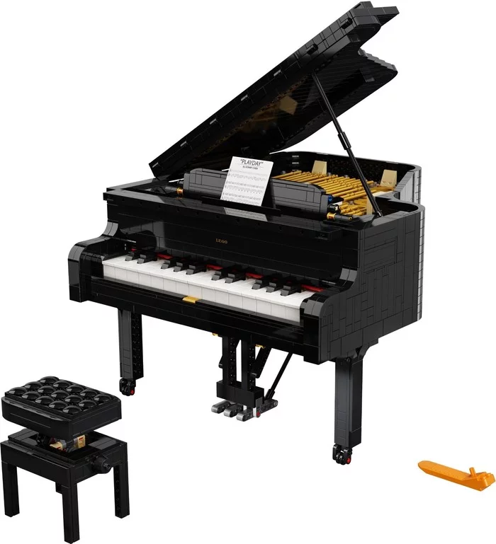 LEGO Ideas 21323 Grand Piano - LEGO, Пианино, Конструктор, Длиннопост