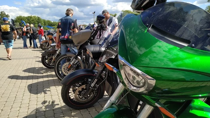 Greetings from the BluesBikeFest Suzdal motor rally - My, Moto, Movement, Motorcyclists, Suzdal