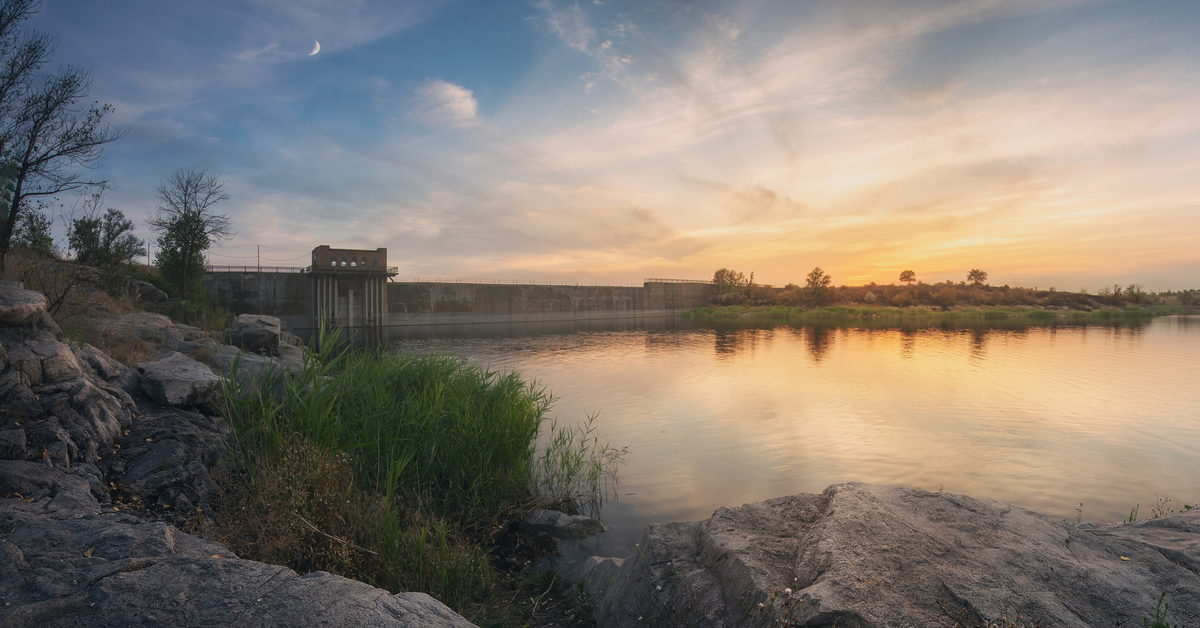 Пулковское водохранилище фото