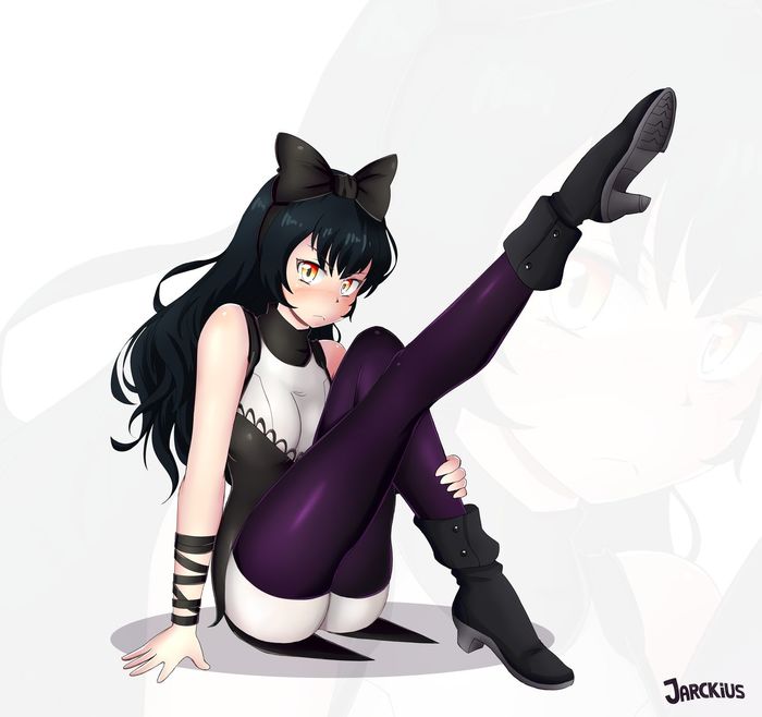 All cats do is “hoba”. And the one who says he doesn’t do “hoba” does “hoba” 2 times more - RWBY, Blake belladonna, Anime, Anime art