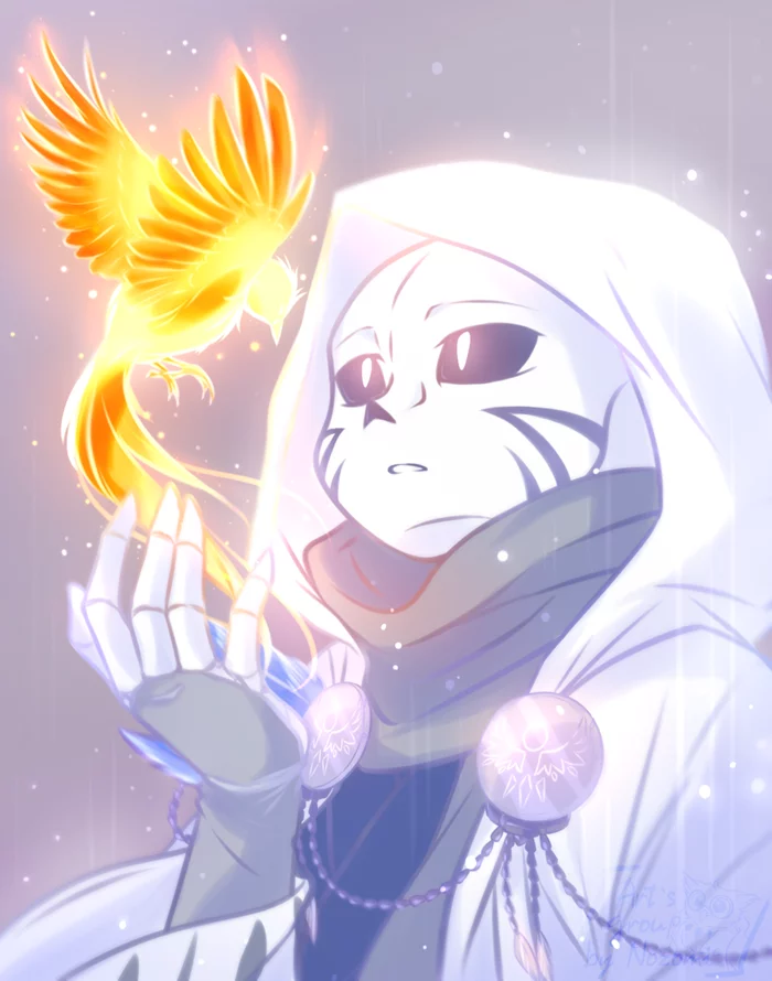 Hello everyone who is in Pikabu, I came here not long ago, I hope we have a good time - Art, Undertale