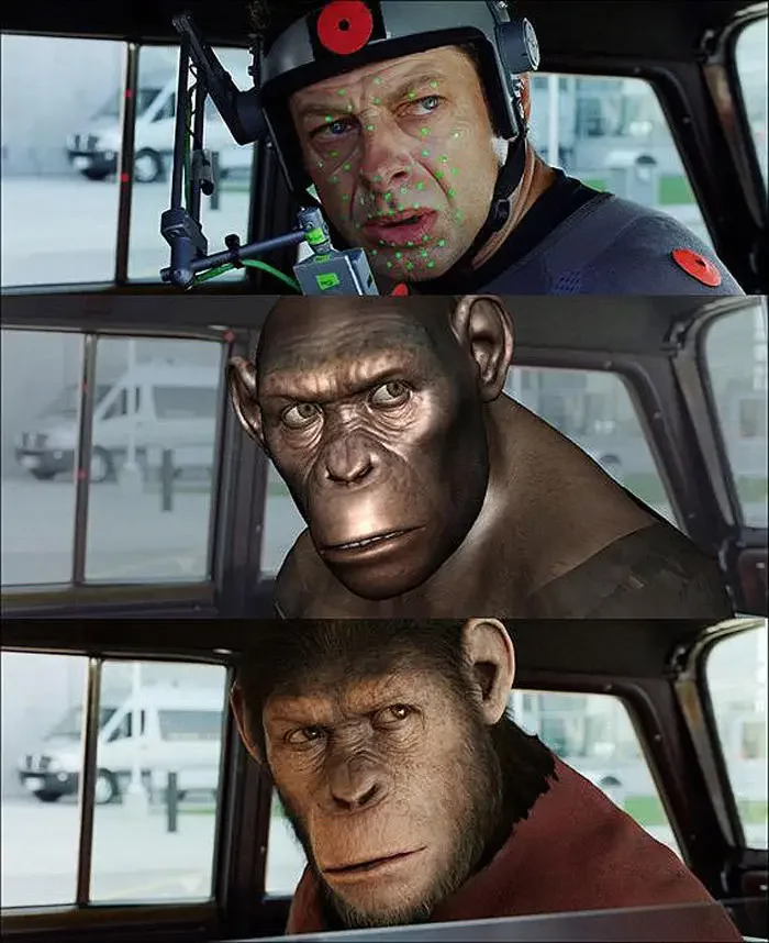 Caesar Graphics - Graphics, Planet of the apes, Andy Serkis, Bigpicture