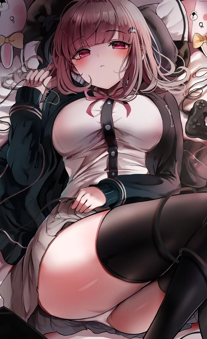 Nanami - NSFW, Anime, Anime art, Danganronpa, Nanami Chiaki, Sak, Pantsu