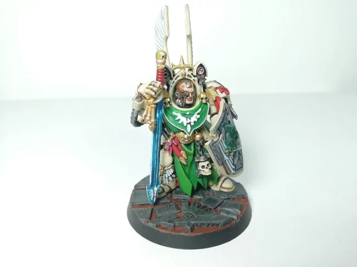 Deathwing капитан - Моё, Warhammer 40k, Wh miniatures, Длиннопост