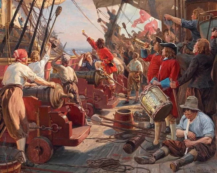 Rom - connecting sailors - Fleet, Incident, Interesting, Past, Sweden, England, Incident