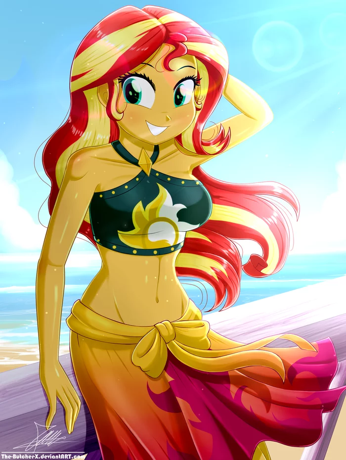 Sunset - My little pony, Equestria girls, Sunset shimmer, Thebutcherx