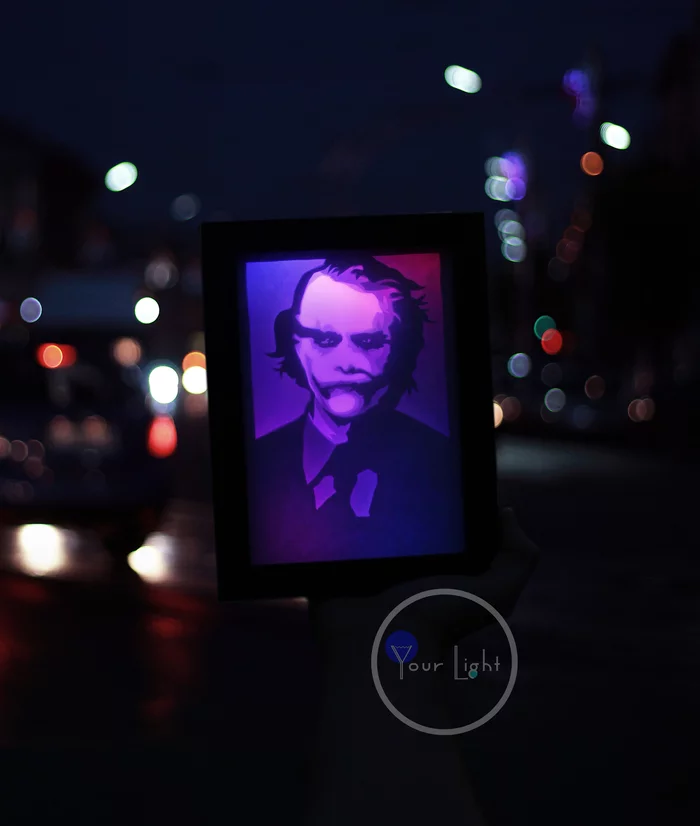 Joker - My, Joker, Comics, DC, Dc comics, Needlework without process, Handmade, With your own hands, Longpost, Advertising