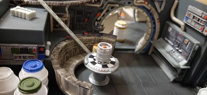 Got a keg of beer - My, Beer keg, Millennium falcon, Prefabricated model, Miniature, Deagostini, Longpost